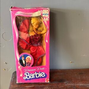 Vintage Barbie Dream Date in Pink and Purple Ensemble